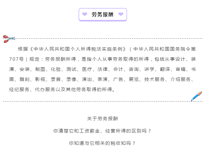 财务人员看过来！一文带你理清劳务报酬相关涉税问题