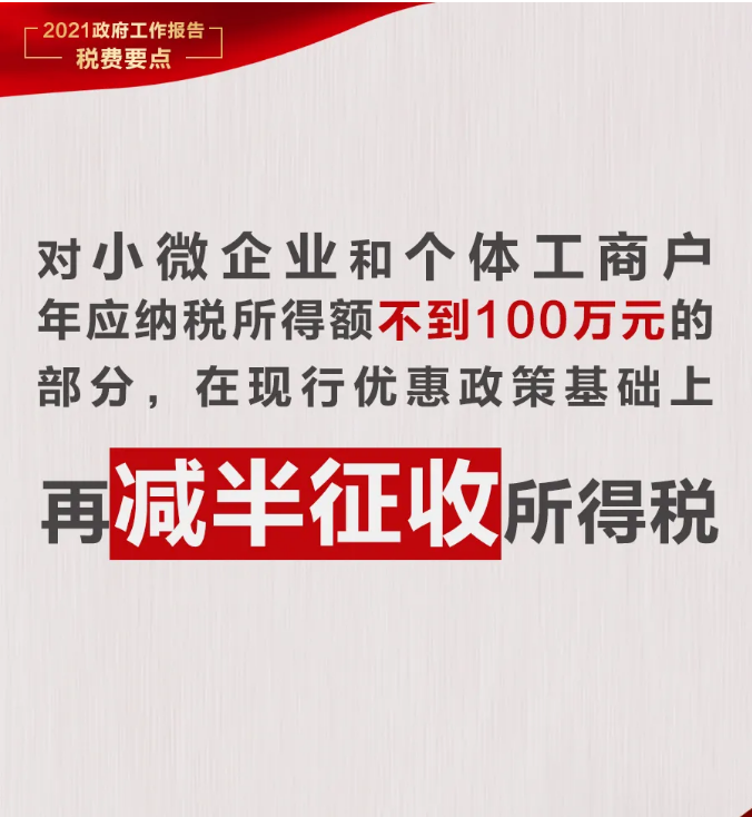 @纳税人缴费人：政府工作报告中的这些税费好消息请查收！