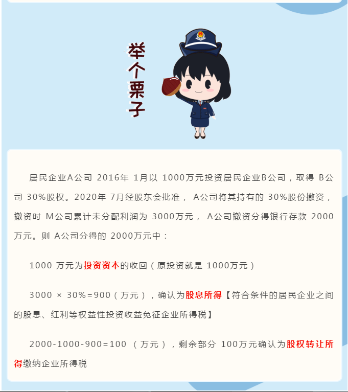 企业所得税汇算清缴攻略之投资资产税务处理