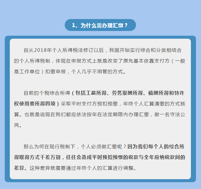 个税汇算清缴，能偷懒不办吗？
